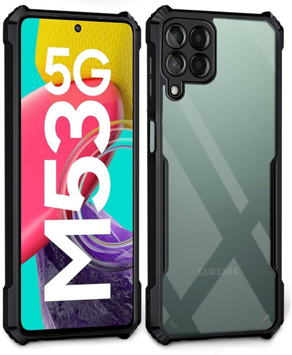 VAKIBO Plain Cases Compatible For Rubber Samsung Galaxy M53 5G ( Pack of 1 ) VAKIBO Plain Cases Compatible For Rubber Samsung Galaxy M53 5G ( Pack of 1 )
