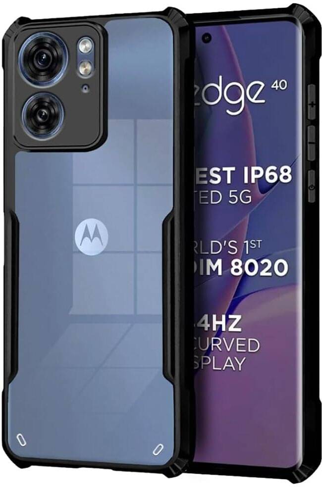 VAKIBO Plain Cases Compatible For Rubber Moto EDGE40 ( Pack of 1 ) VAKIBO Plain Cases Compatible For Rubber Moto EDGE40 ( Pack of 1 )