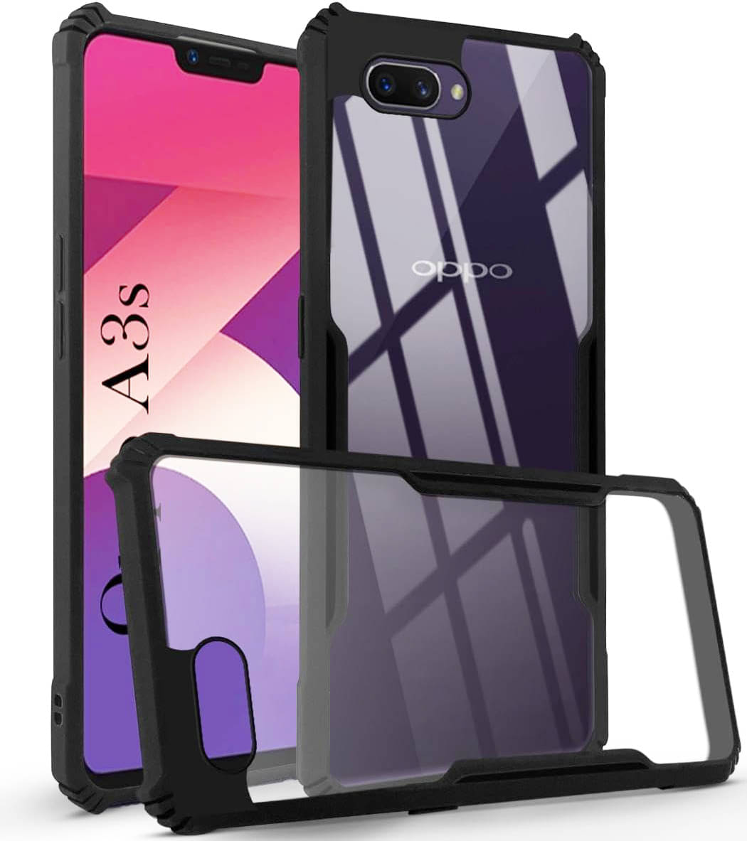 VAKIBO Plain Cases Compatible For Rubber Oppo A3s ( Pack of 1 ) VAKIBO Plain Cases Compatible For Rubber Oppo A3s ( Pack of 1 )