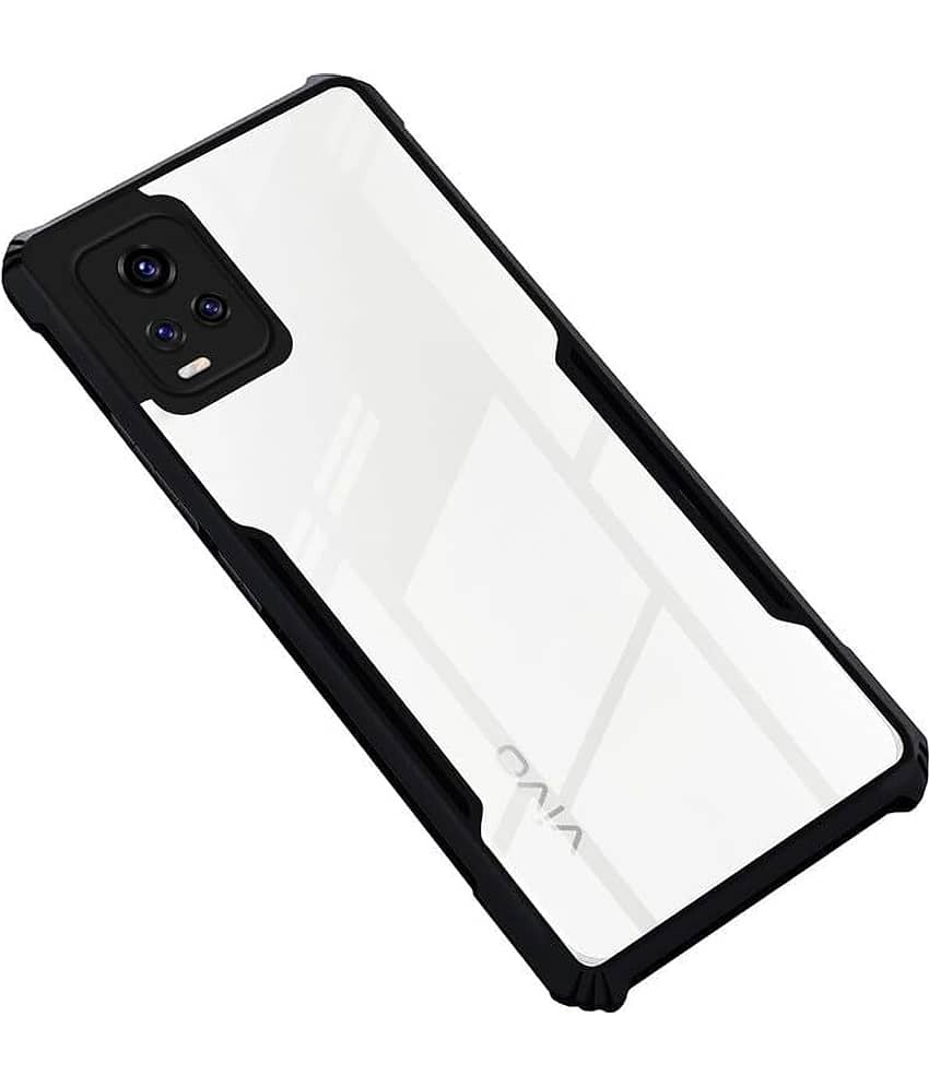 VAKIBO Plain Cases Compatible For Rubber Vivo V20 Pro ( Pack of 1 )