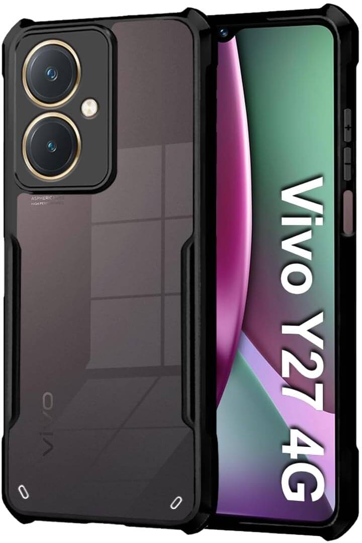 VAKIBO Plain Cases Compatible For Rubber Vivo Y27 4G ( Pack of 1 ) VAKIBO Plain Cases Compatible For Rubber Vivo Y27 4G ( Pack of 1 )