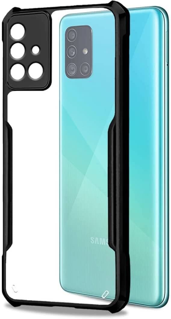     			VAKIBO Plain Cases Compatible For Rubber Samsung Galaxy A51 ( Pack of 1 )