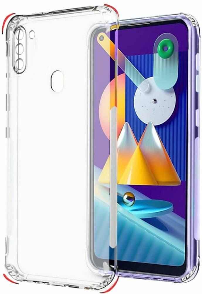 VAKIBO Plain Cases Compatible For Silicon Samsung Galaxy M11 ( Pack of 1 ) VAKIBO Plain Cases Compatible For Silicon Samsung Galaxy M11 ( Pack of 1 )