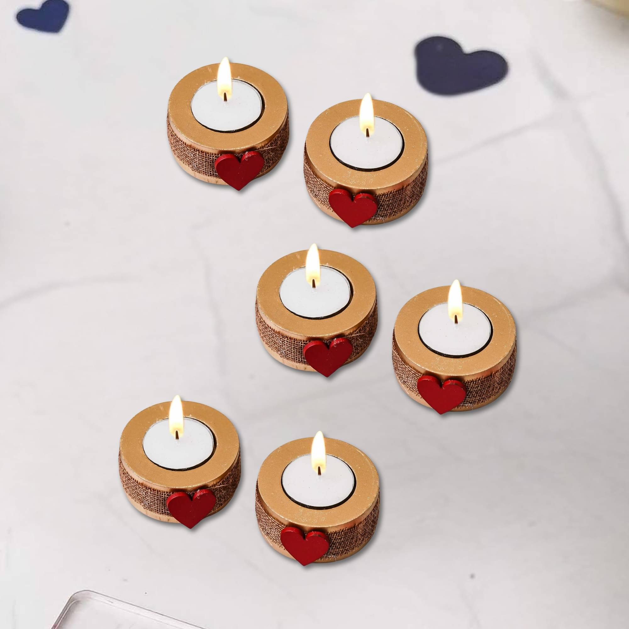 eCraftIndia Multicolor Wood Diwali Candle eCraftIndia Multicolor Wood Diwali Candle