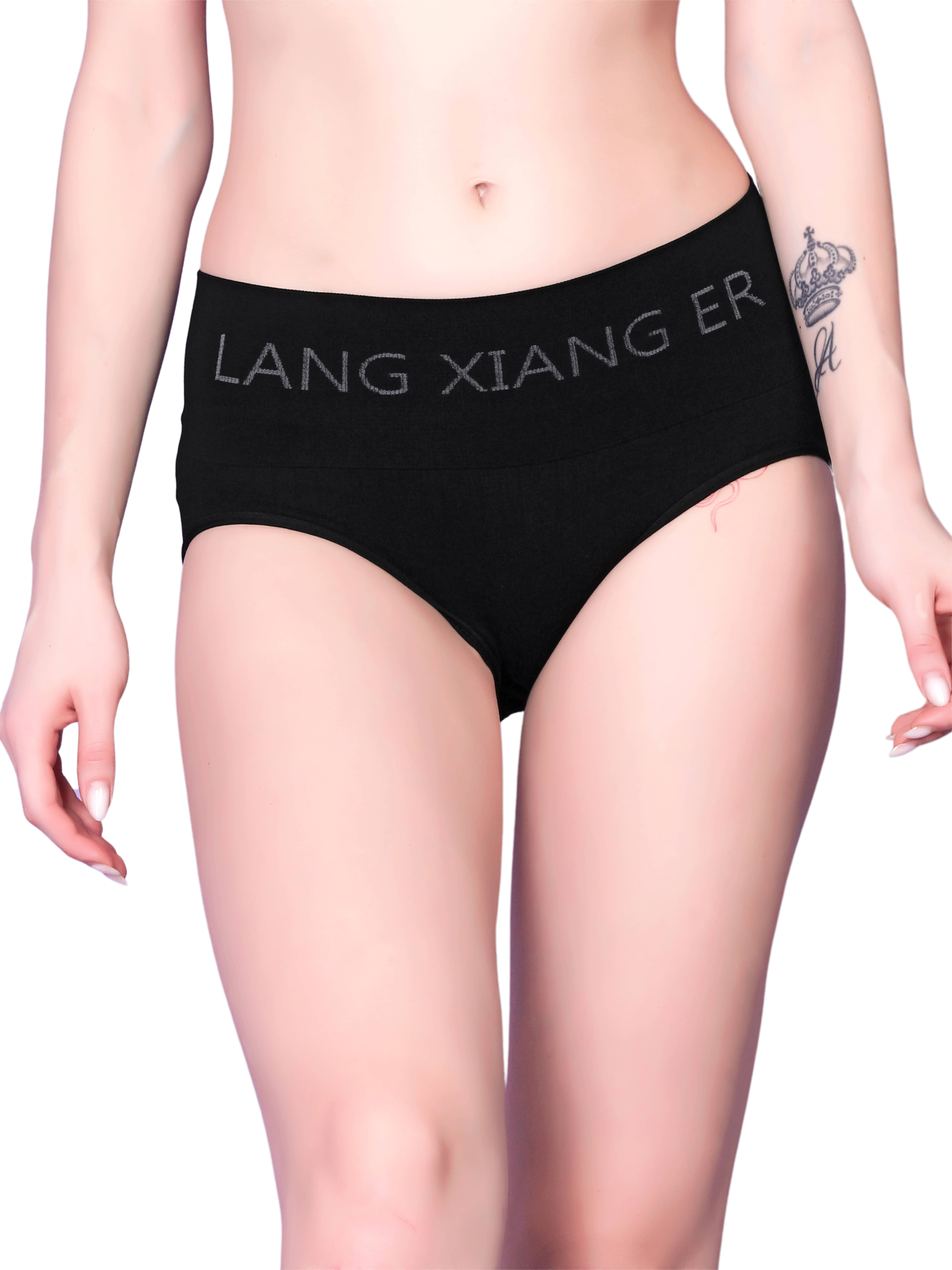     			3Mads Pack of 1 Nylon Hipster For Women ( Black )
