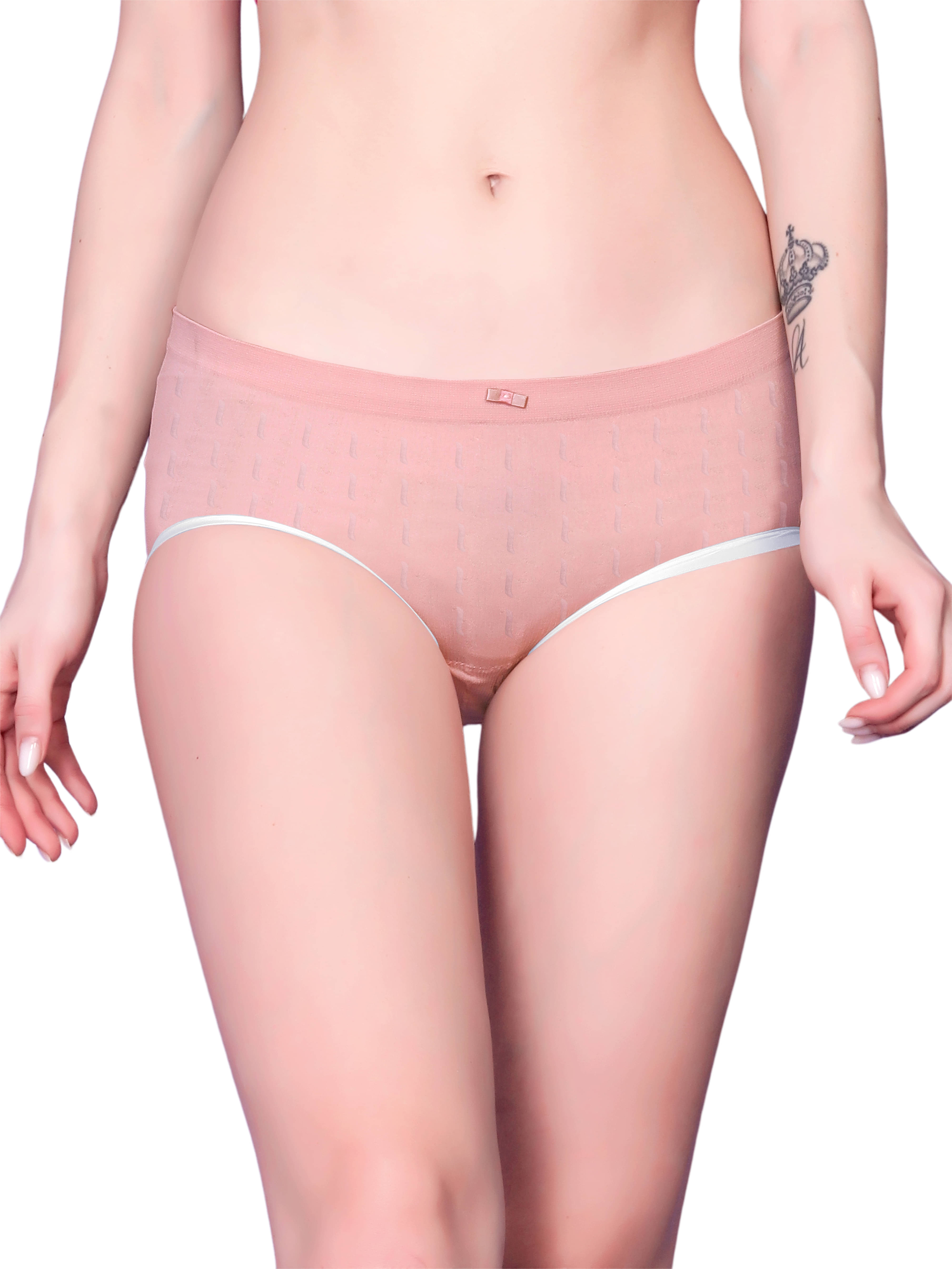 3Mads Pack of 1 Nylon Hipster For Women ( Pink ) 3Mads Pack of 1 Nylon Hipster For Women ( Pink )