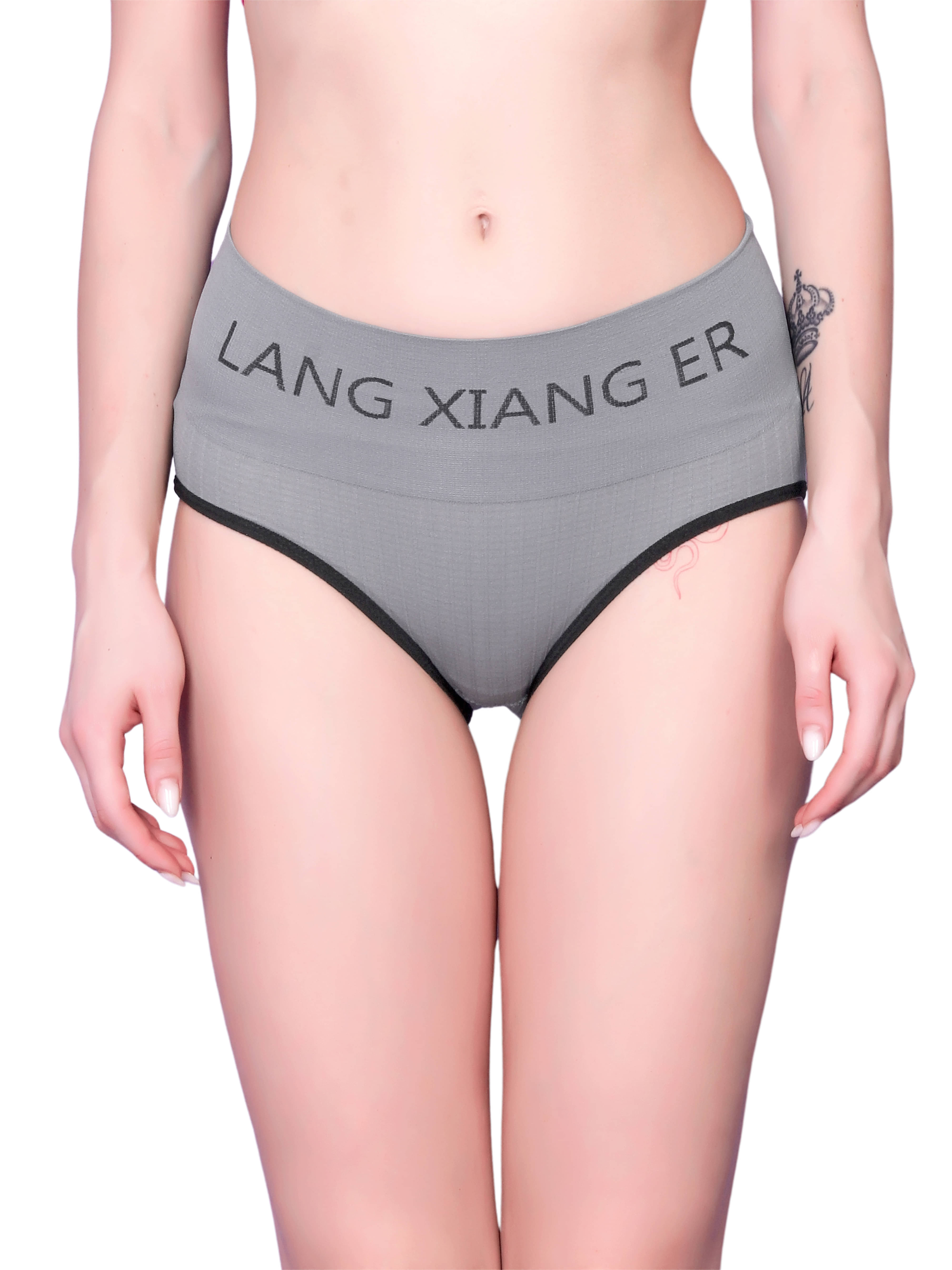 3Mads Pack of 1 Nylon Hipster For Women ( Grey ) 3Mads Pack of 1 Nylon Hipster For Women ( Grey )