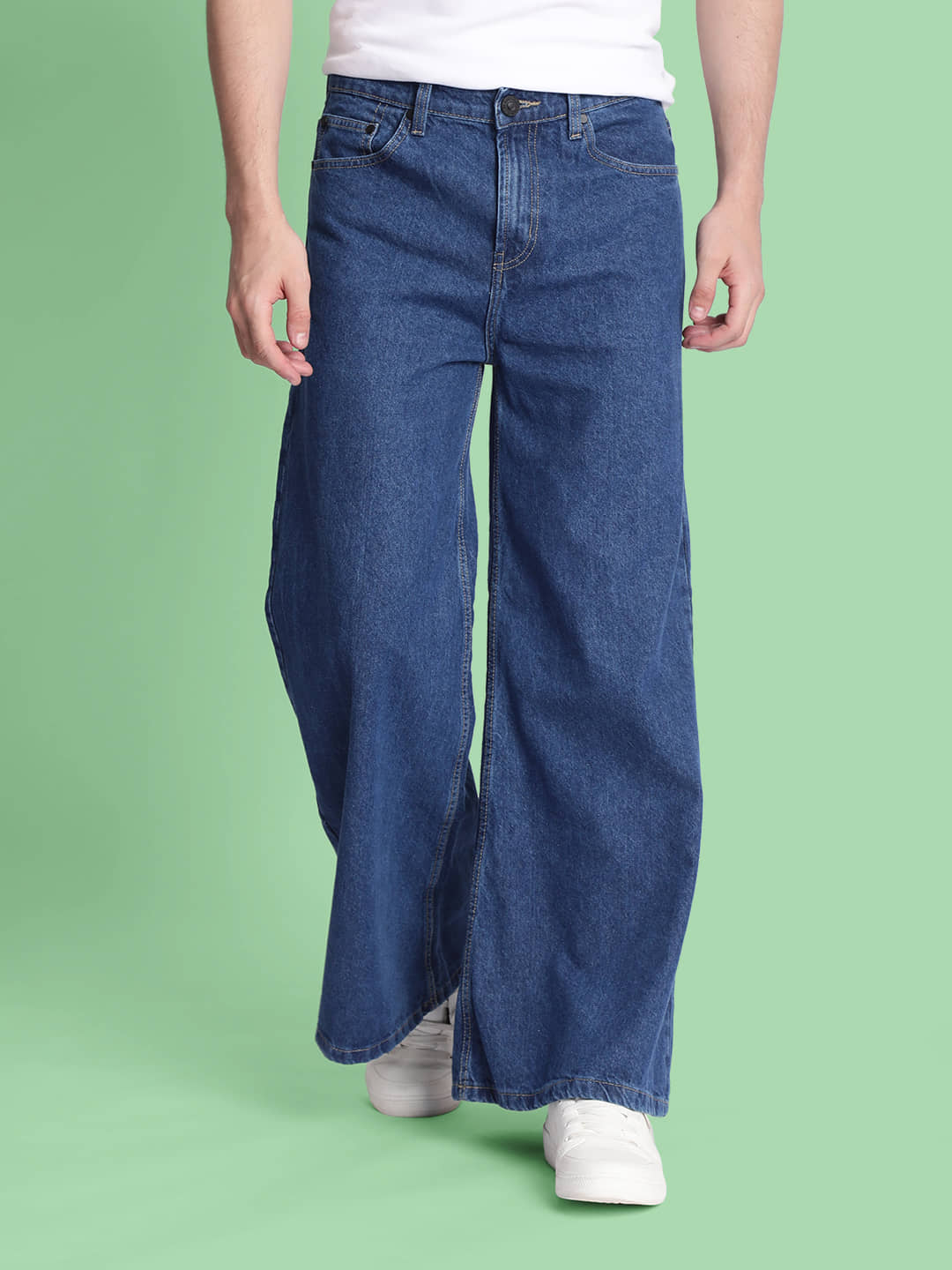 Bene Kleed Clean Look Men's Jeans - Blue ( Pack of 1 ) - Jeans | Buy online on ZillyBuy