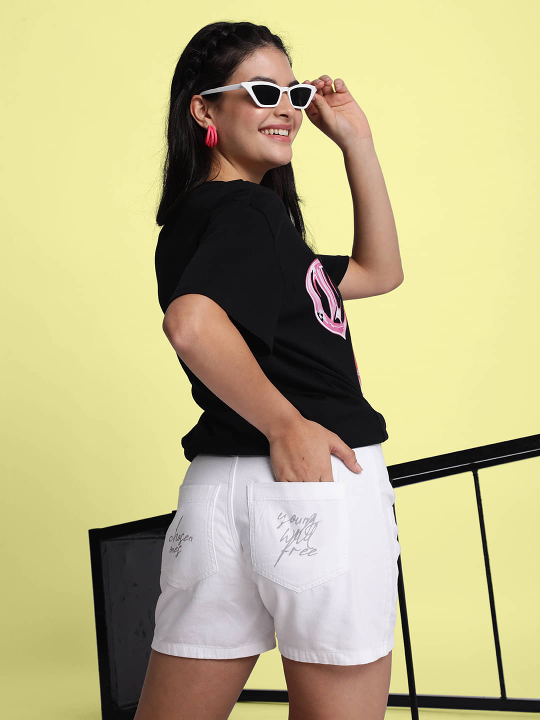     			Bene Kleed Cotton Cargo - White