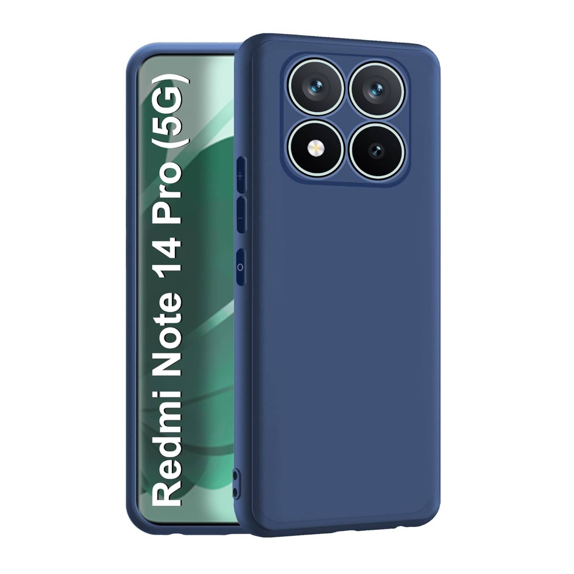     			Case Vault Covers Silicon Soft cases Compatible For Silicon Redmi Note 14 Pro 5G ( )