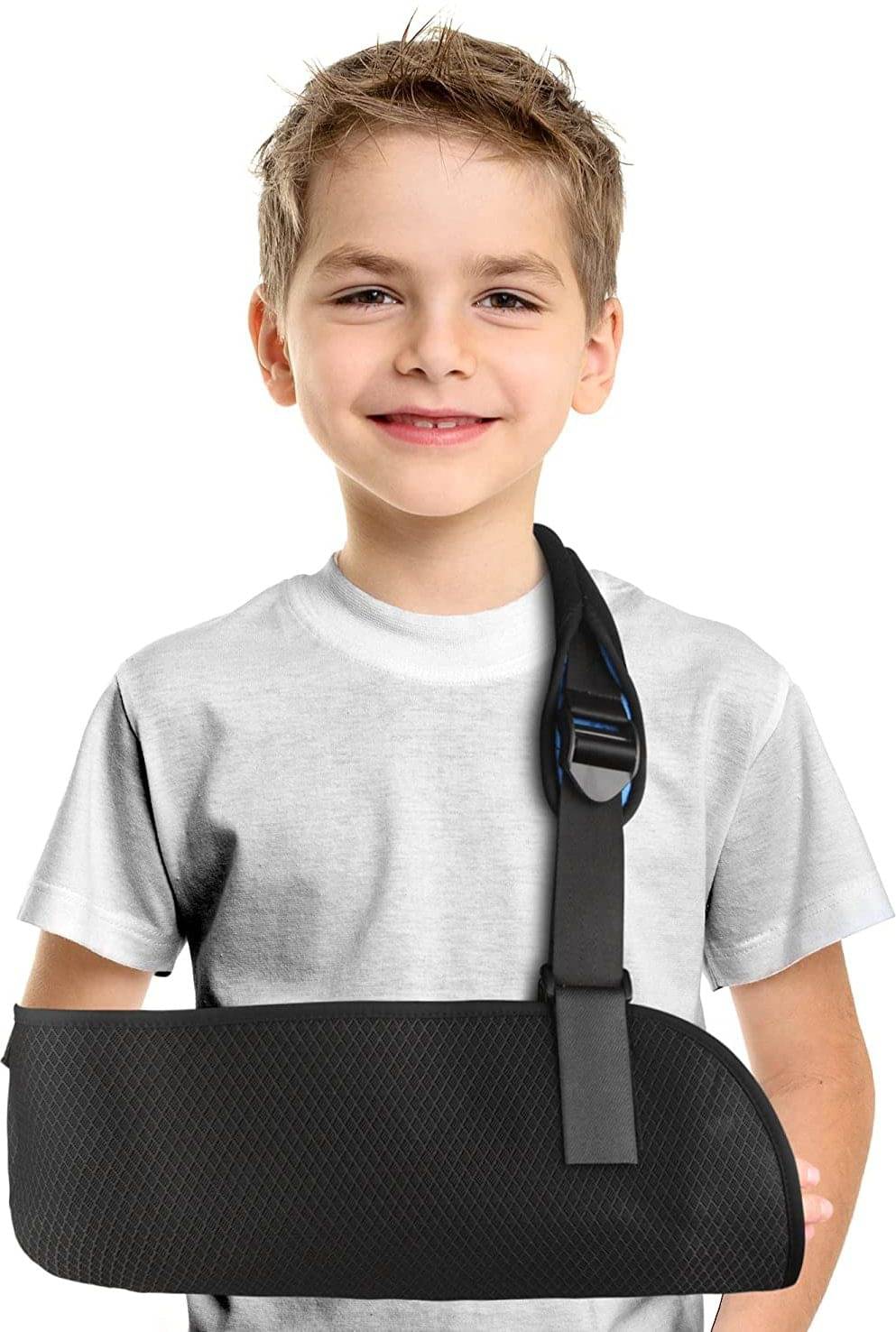 DEBIK Arm Sling for Kids Padded Children Arm Support Shoulder Immobilizer Elbow Support - Free Size (Pack of 1) DEBIK Arm Sling for Kids Padded Children Arm Support Shoulder Immobilizer Elbow Support - Free Size (Pack of 1)