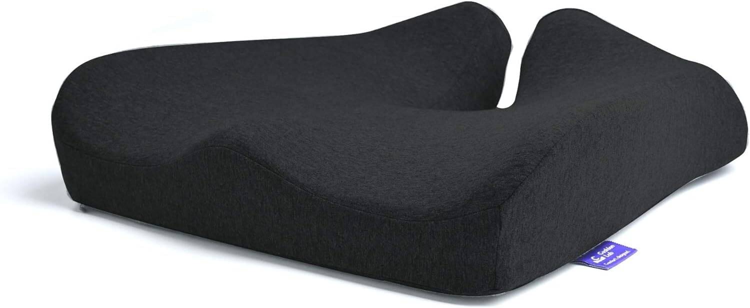 DEBIK Car Pad for Hip, Tailbone, Coccyx, Sciatica Back / Lumbar Support (Pack of 1) DEBIK Car Pad for Hip, Tailbone, Coccyx, Sciatica Back / Lumbar Support (Pack of 1)