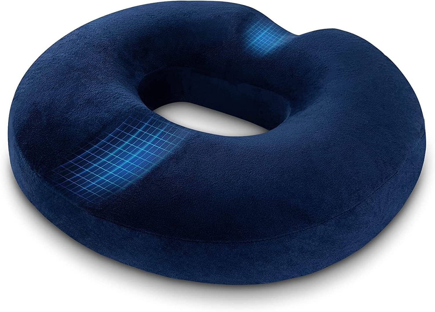     			DEBIK Donut Ring Pillow Cushion For Piles Coccyx Sciatica Tailbone Back Pain Back / Lumbar Support (Pack of 1)