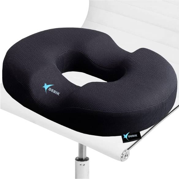    			DEBIK Donut Ring Pillow Cushion For Piles Coccyx Sciatica Tailbone Back Pain Back / Lumbar Support (Pack of 1)