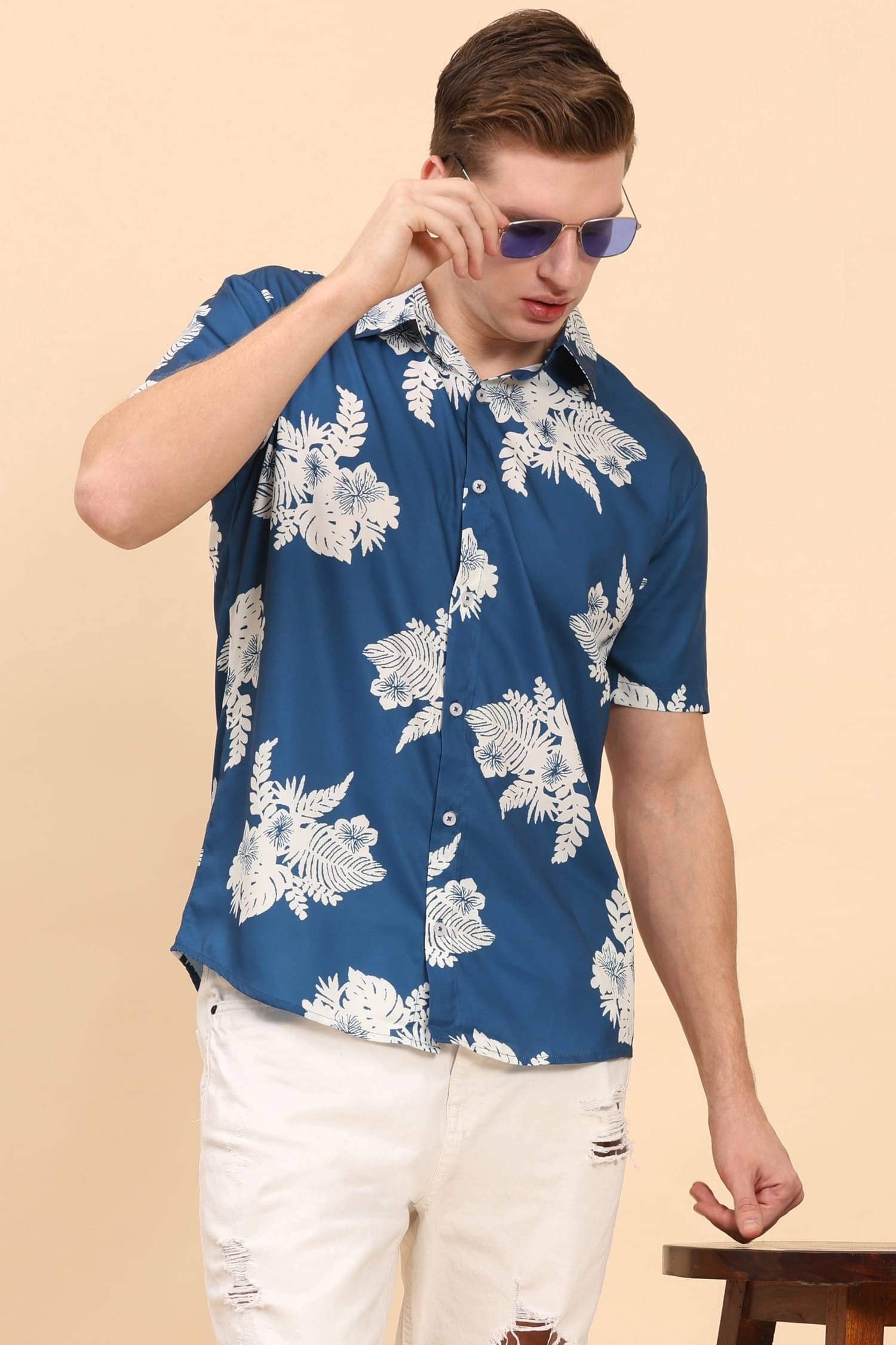     			ENCIGER Polyester Regular Fit Printed Half Sleeves Men's Casual Shirt - Multi ( Pack of 1 )