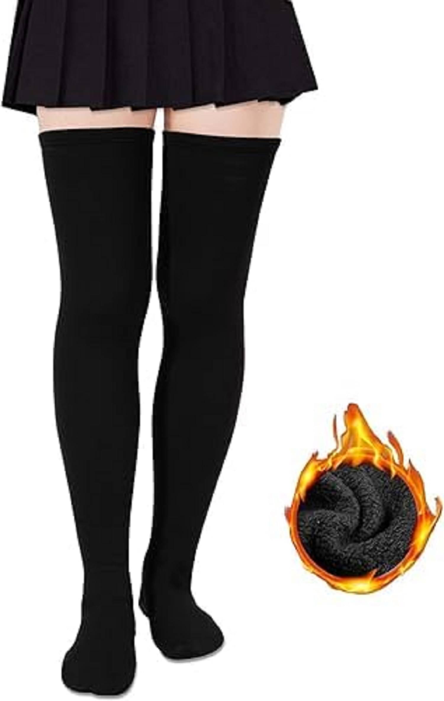     			GLOWELL Pack of 1 Unisex Woollen Full Length Socks ( Multicolor )