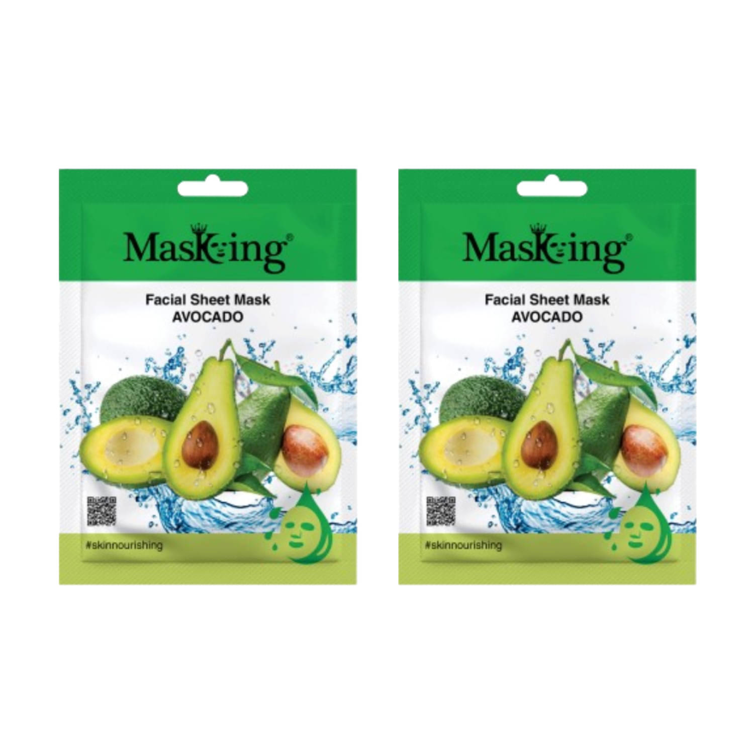     			Masking - Fairness Sheet Mask for All Skin Type ( Pack of 2 )