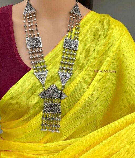     			Shree Gullak Silk Georgette Printed Saree With Stitched Blouse ( Yellow )