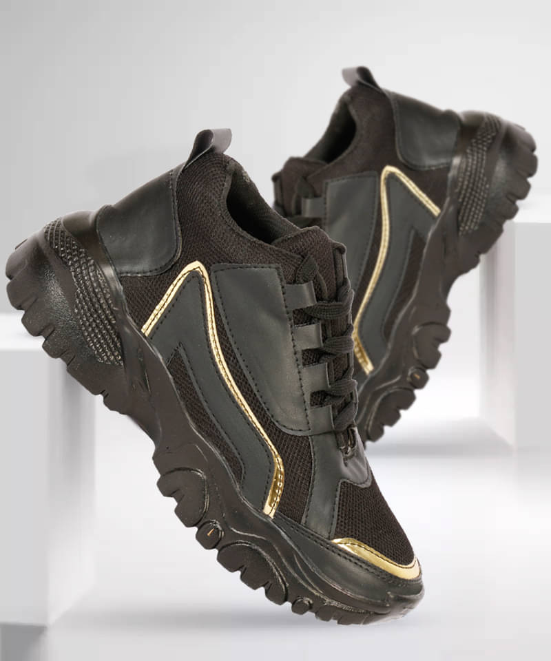 Sneakersvilla Black Women's Sneakers Sneakersvilla Black Women's Sneakers