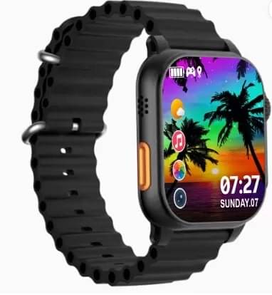     			Truetag AMOLED BT Calling Smart Watch with Rubber Strap Upto 1-2 days Backup ( Black )