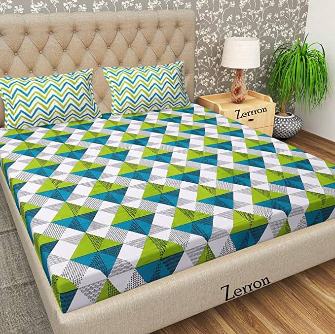 Uniqchoice Cotton 1 Double Bedsheet with 2 Pillow Covers ( Gray ) Uniqchoice Cotton 1 Double Bedsheet with 2 Pillow Covers ( Gray )