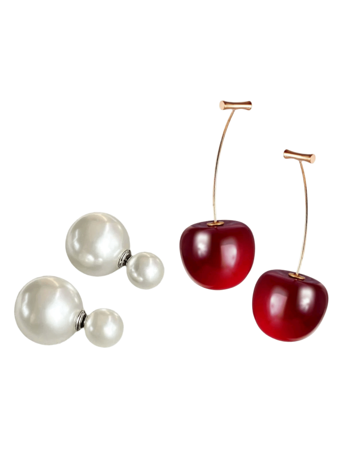     			VIVASTRI Multi Color Drop Earrings ( Pack of 2 )
