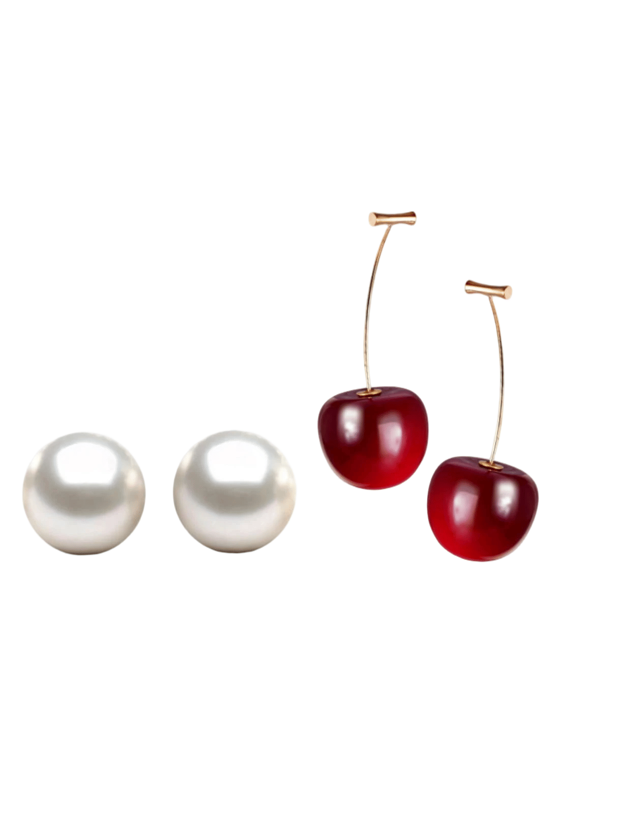     			VIVASTRI Multi Color Drop Earrings ( Pack of 2 )