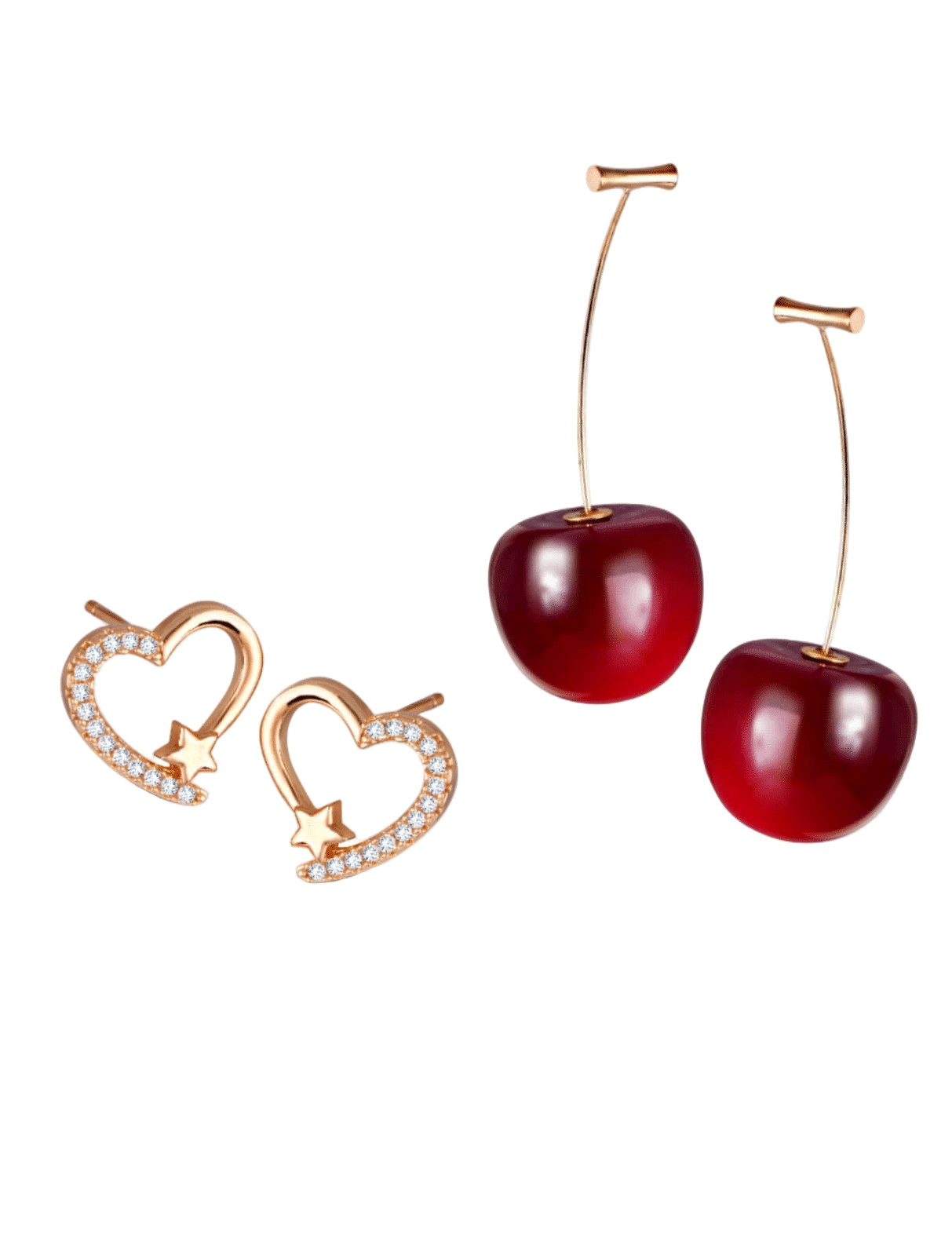     			VIVASTRI Multi Color Drop Earrings ( Pack of 2 )