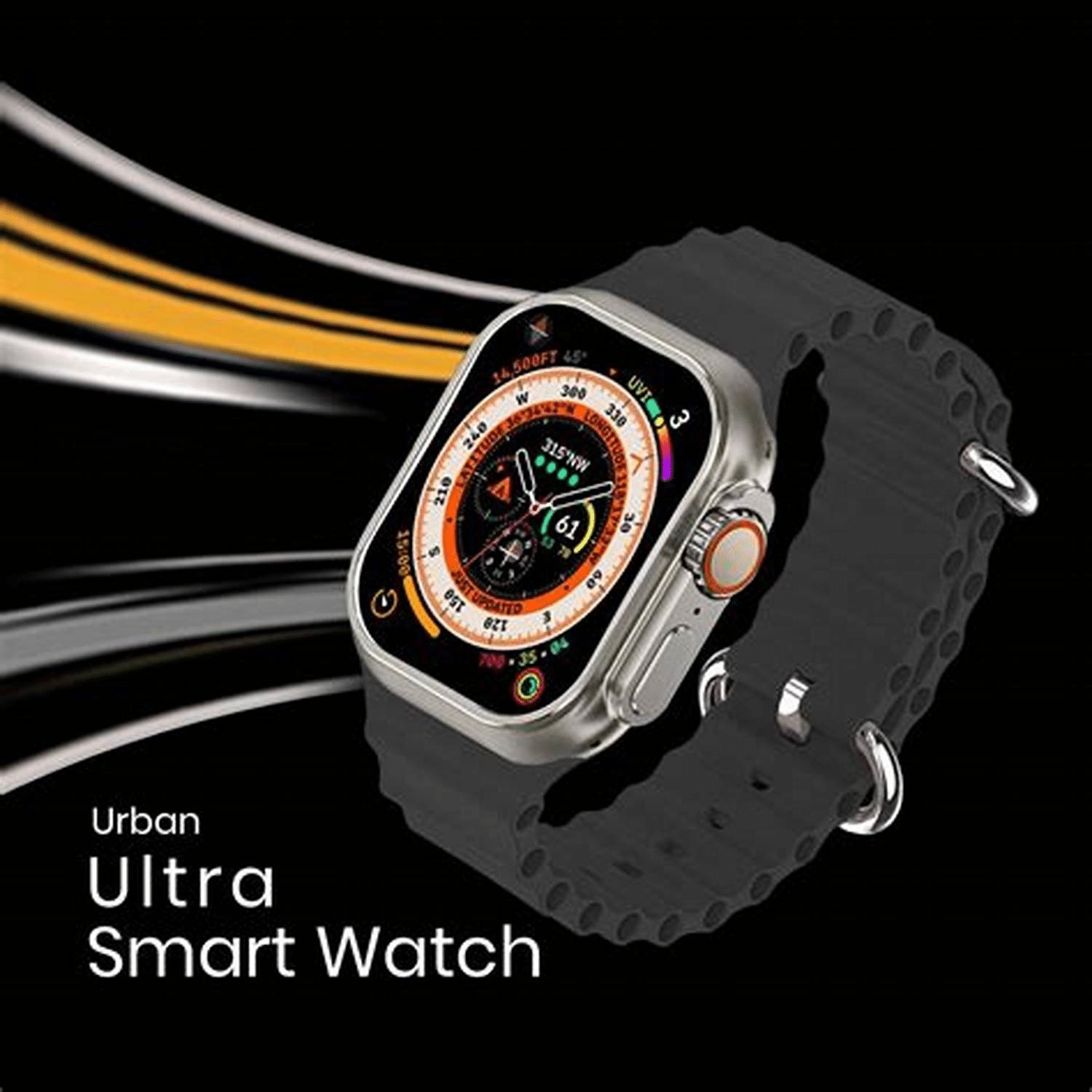 cadnut LCD BT Calling Smart Watch with Strap Upto 5-10 days Backup ( Black ) cadnut LCD BT Calling Smart Watch with Strap Upto 5-10 days Backup ( Black )