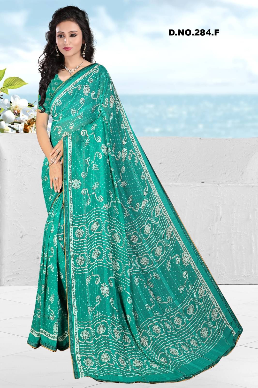 mahalaxmi fab Georgette Applique Saree With Unstitched Blouse Piece ( Light Blue ) mahalaxmi fab Georgette Applique Saree With Unstitched Blouse Piece ( Light Blue )