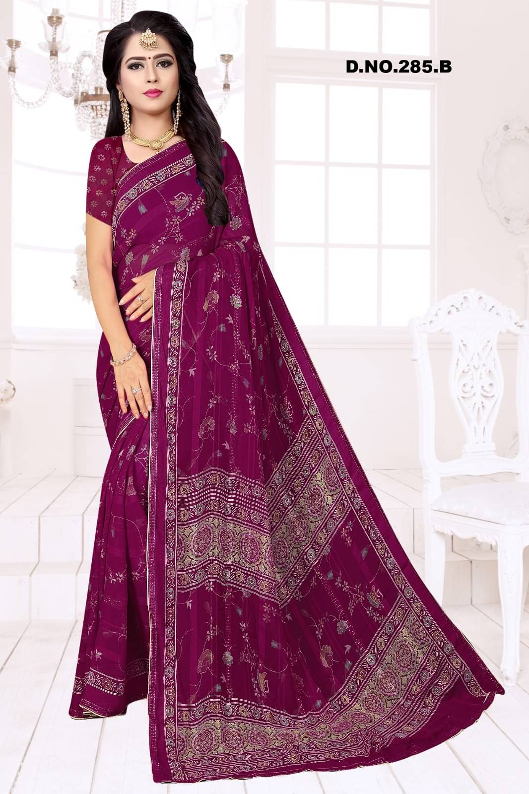     			mahalaxmi fab Banarasi Silk Applique Saree With Unstitched Blouse Piece ( Multicolor1 )