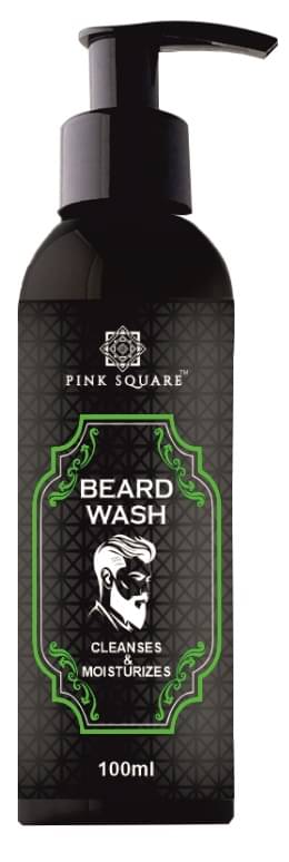 pink square Nutmeg Oil Beard Wash 100 mL pink square Nutmeg Oil Beard Wash 100 mL