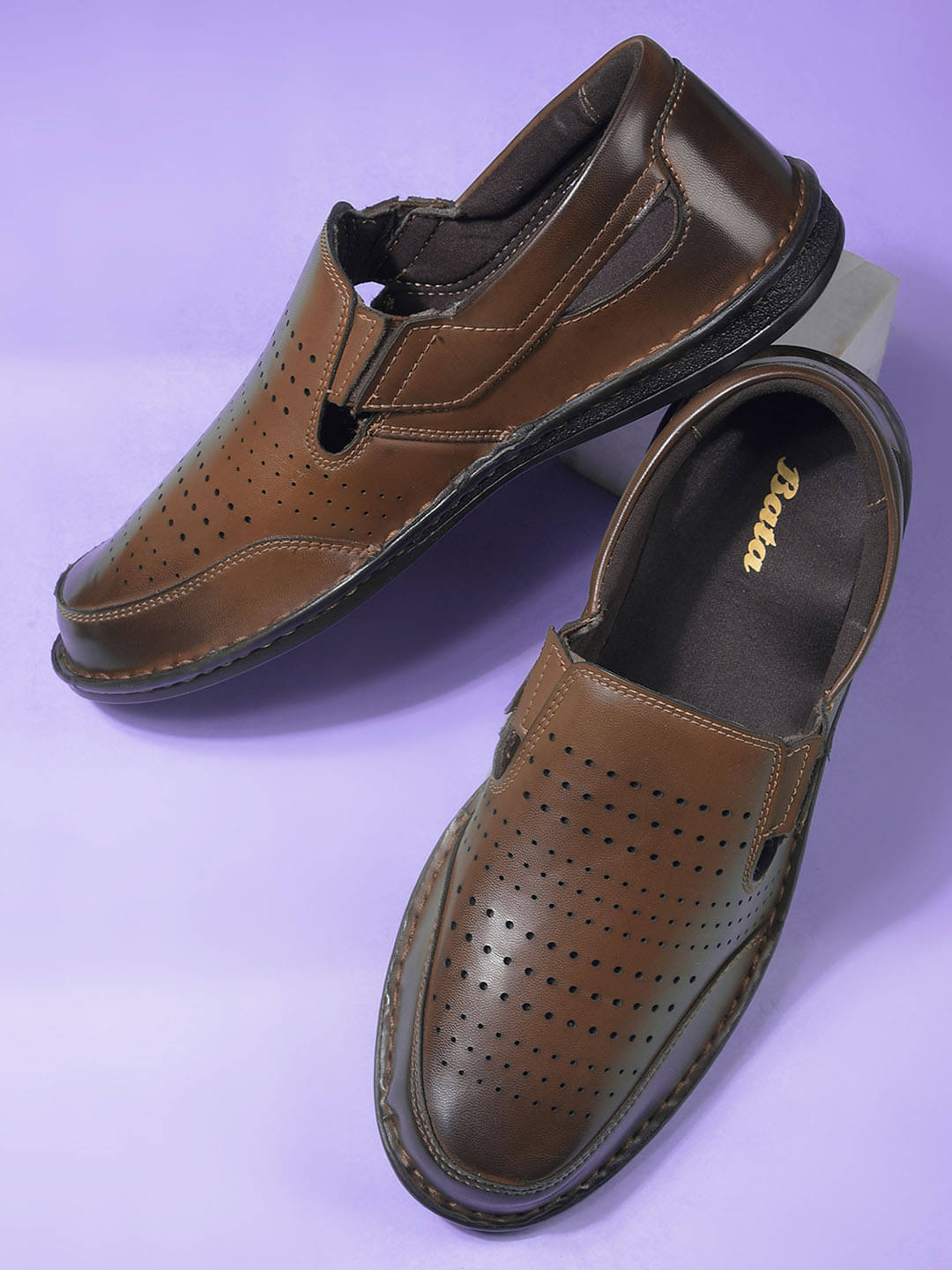     			Bata - Brown Men's Sandals