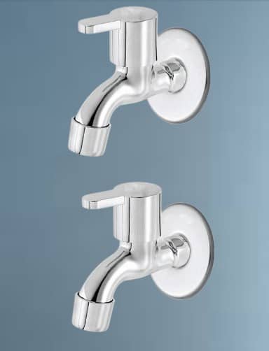Bathfax Steel Bathroom Tap (Bib Cock)
