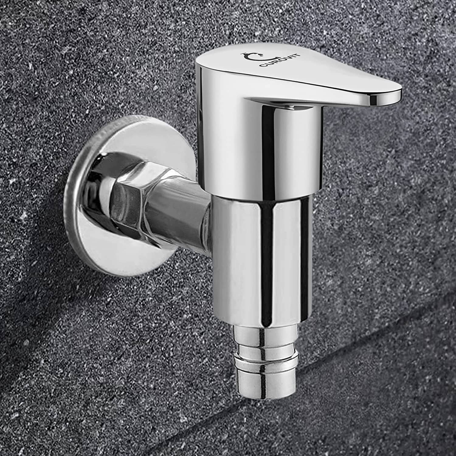 Bathfax Steel Bathroom Tap (Bib Cock)