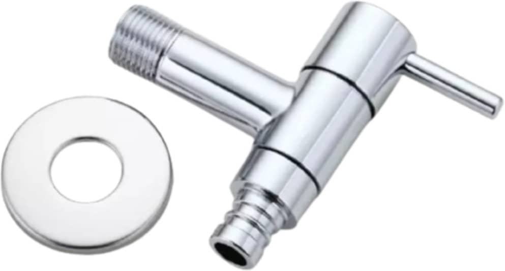 Bathfax Steel Bathroom Tap (Bib Cock)