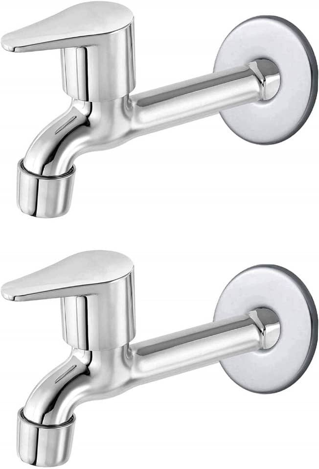 Bathfax Steel Bathroom Tap (Bib Cock)