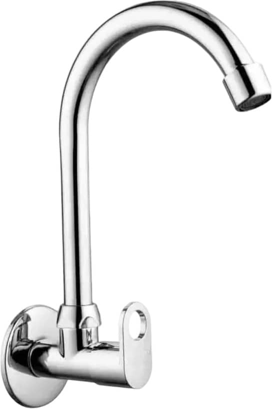 Bathfax Steel Kitchen Sink Tap (Sink Cock)