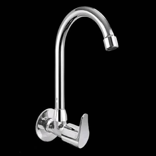 Bathfax Steel Kitchen Sink Tap (Sink Cock)