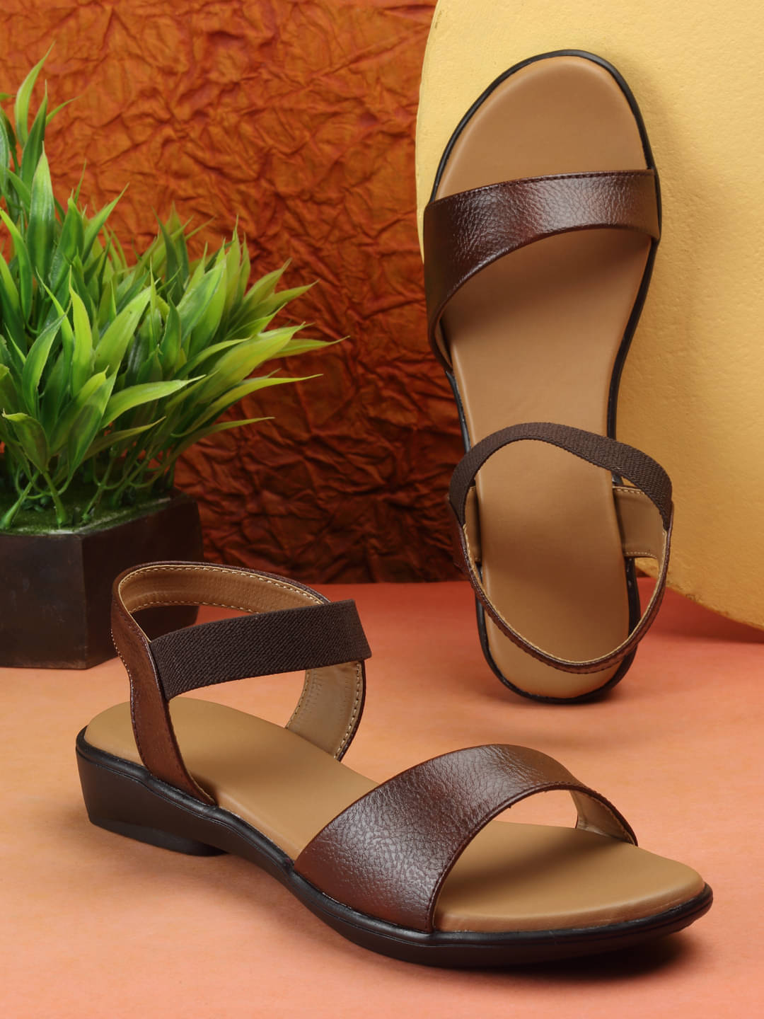 Sneakersvilla Brown Women's Flats Sneakersvilla Brown Women's Flats