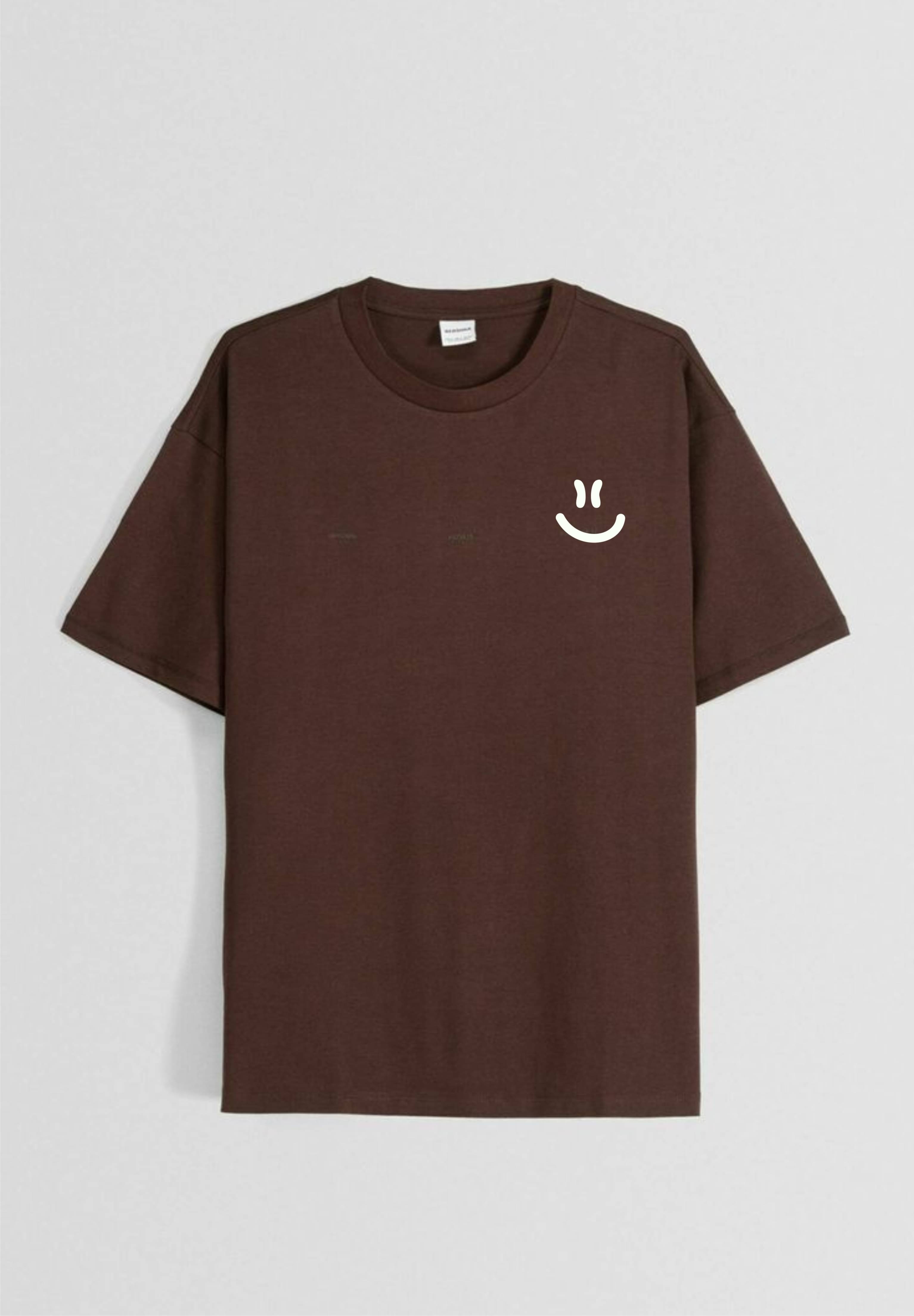ekadravin Cotton Oversized Fit Solid Half Sleeves Men's Round T-Shirt - Brown ( Pack of 1 ) ekadravin Cotton Oversized Fit Solid Half Sleeves Men's Round T-Shirt - Brown ( Pack of 1 )