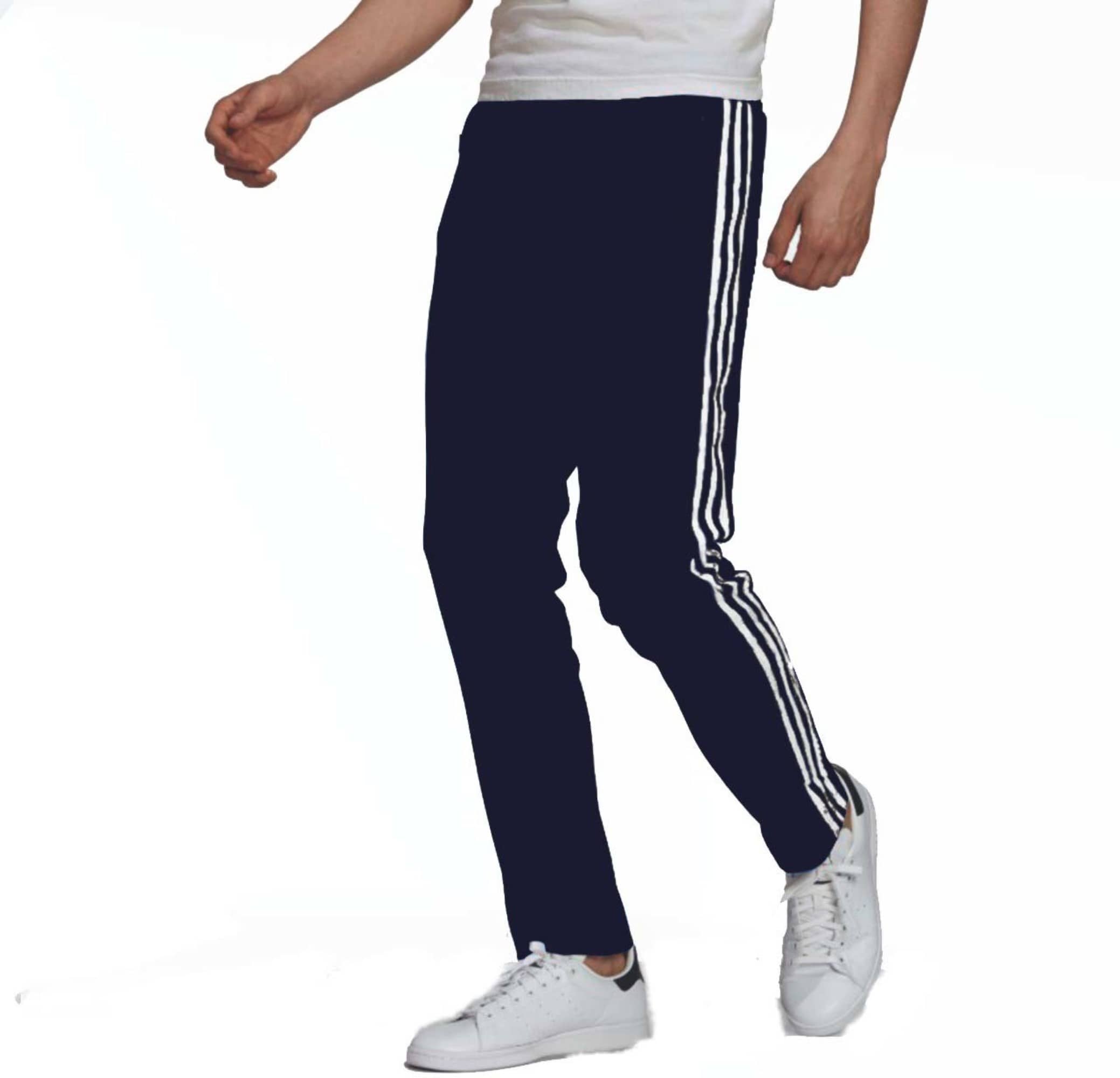 Alexender Blue Cotton Blend Men's Trackpants ( Pack of 1 ) - Track Pants | Buy online on ZillyBuy