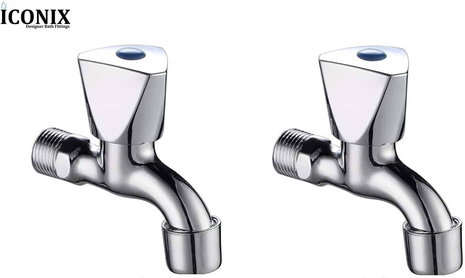 Dalton Steel Bathroom Tap (Bib Cock)
