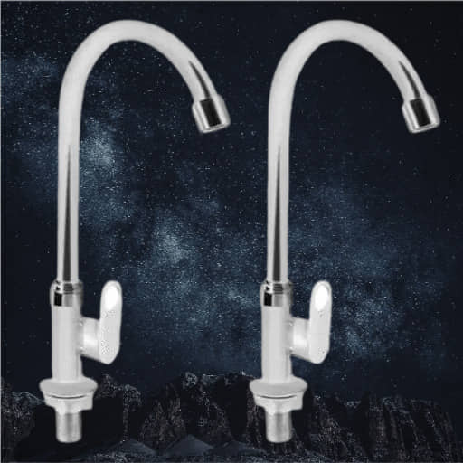 Dalton Steel Wash Basin Tap (Pillar Cock)