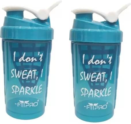     			FitPro Plastic Blue 500 mL Shaker ( Pack of 1 )
