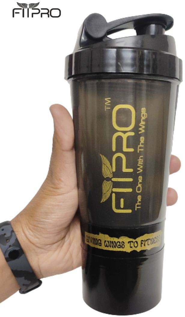     			FitPro Plastic Multicolor 500 mL Shaker ( Pack of 1 )
