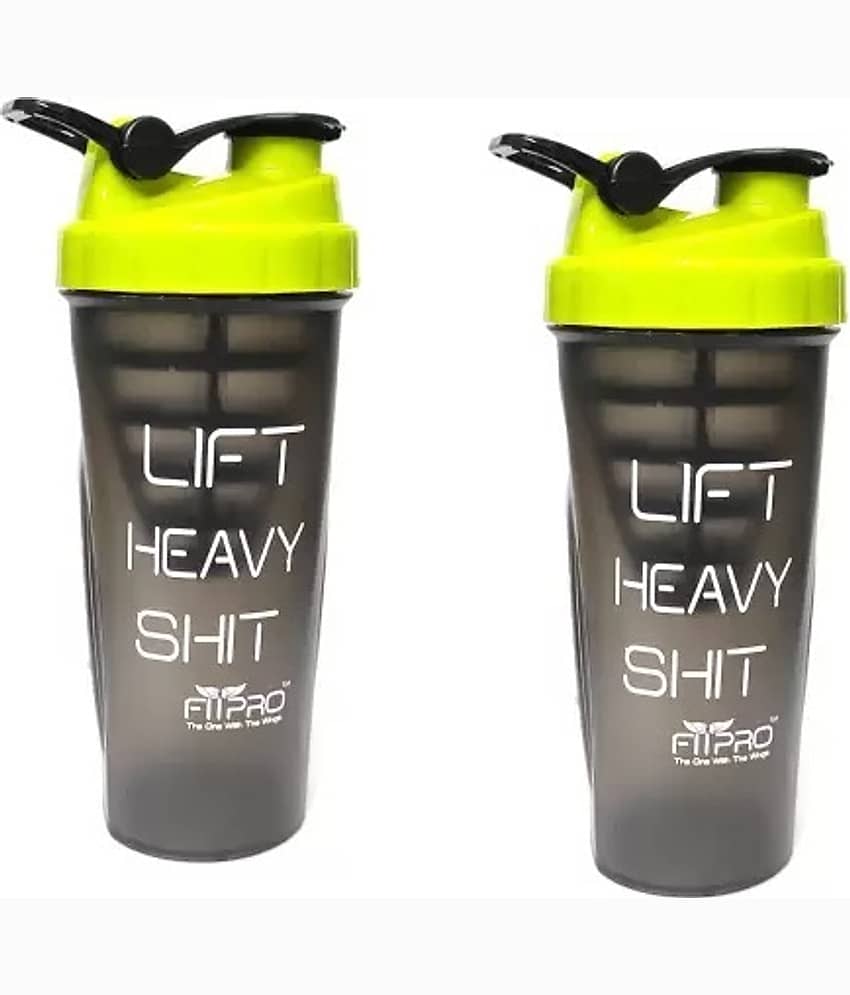 FitPro Plastic Multicolor 700 mL Shaker ( Pack of 1 ) - Sports and Fitness Equipment | Buy online on ZillyBuy