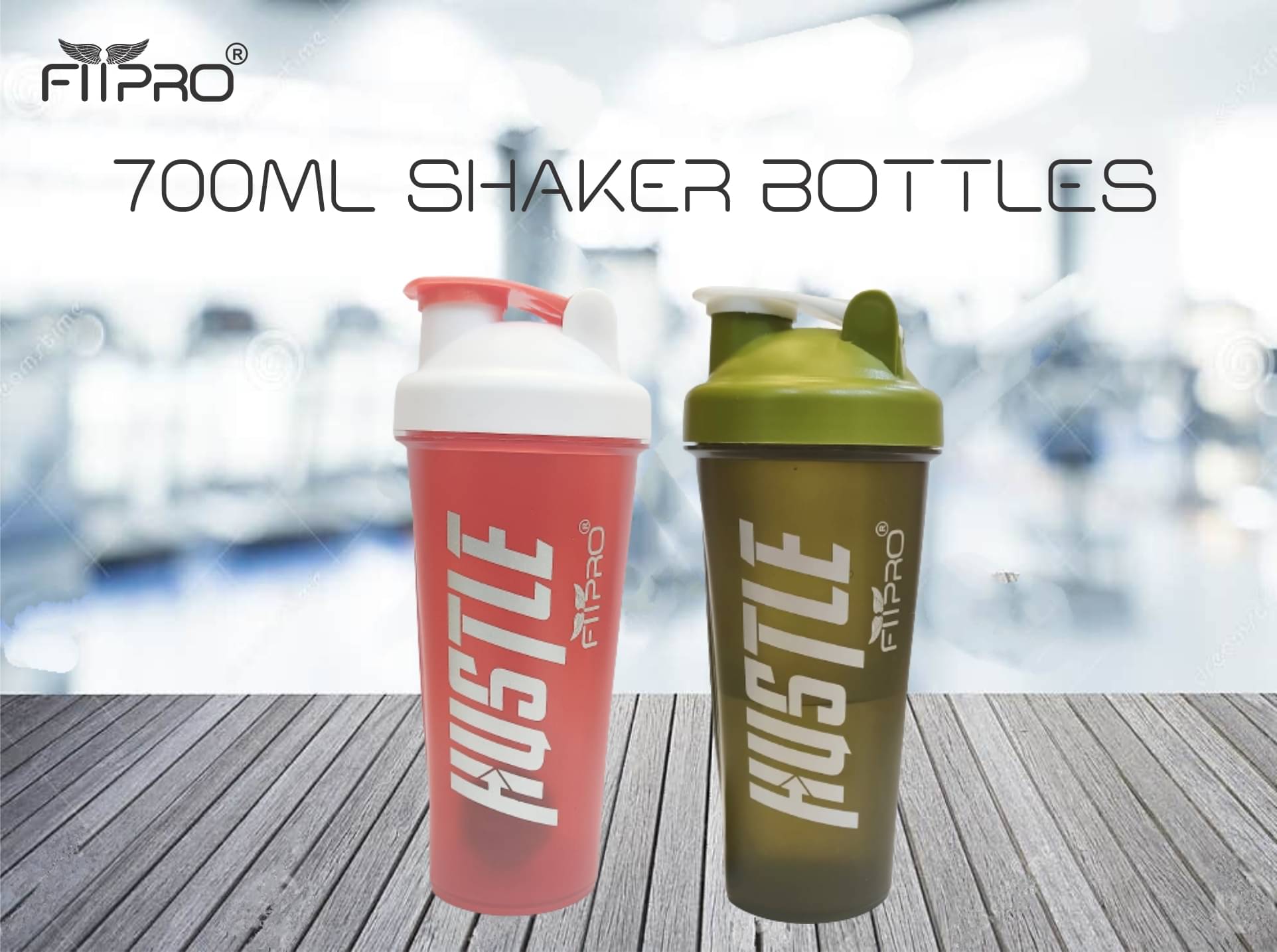 FitPro Plastic Red 700 mL Shaker ( Pack of 1 )     			FitPro Plastic Red 700 mL Shaker ( Pack of 1 )
