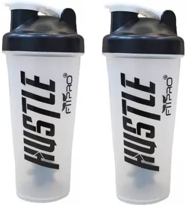     			FitPro Plastic Transparent 700 mL Shaker ( Pack of 1 )