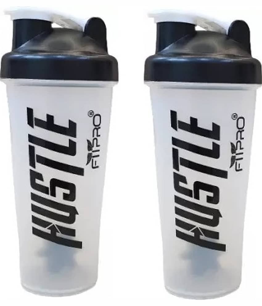FitPro Plastic Transparent 700 mL Shaker ( Pack of 1 ) - Sports and Fitness Equipment | Buy online on ZillyBuy